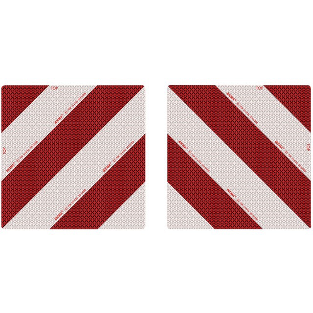Plaque Aluminium 423X423MM Norme ECE70 Classe 5 JEU de 2 référence fournisseur 1220114